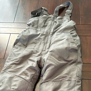 All in Motion Gray Snow Bib Overalls